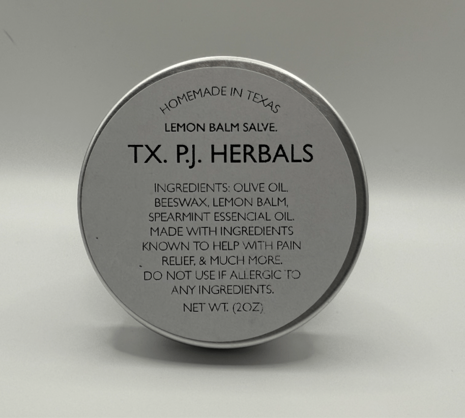 Lemon Balm Salve