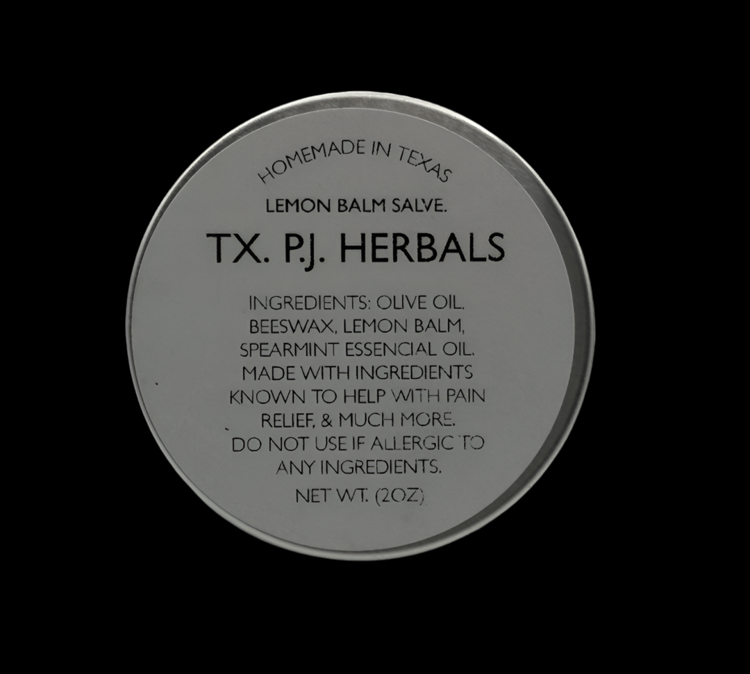Lemon Balm Salve